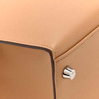 Hermes Epsom Verso Kelly Sellier 28 Biscuit Mauve Sylvestre 11 of 13
