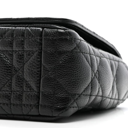 Christian Dior Calfskin Cannage Small Caro Bag Black 10 of 11
