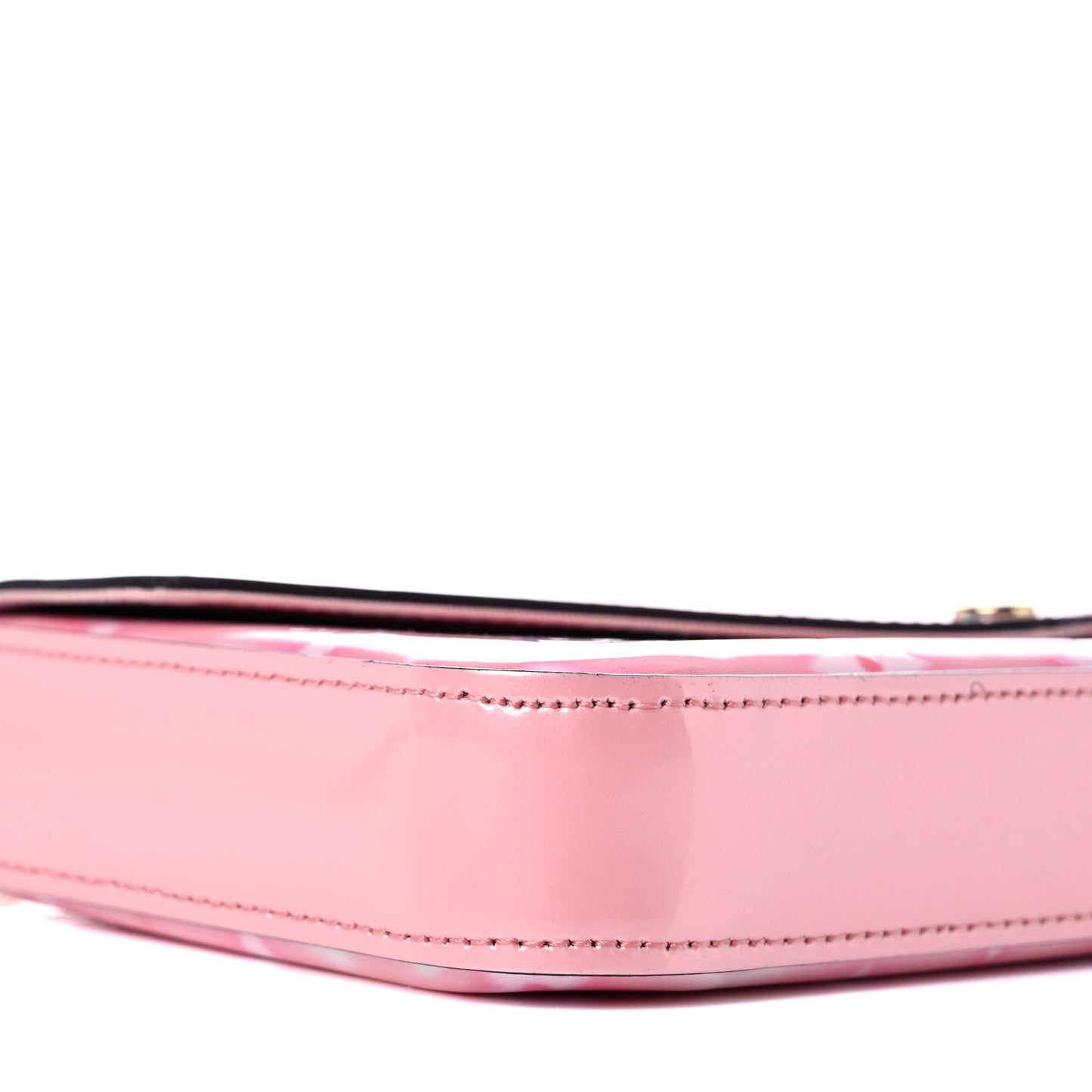 Vernis Valentine Felicie Pochette Chain Wallet Light Pink Neon
