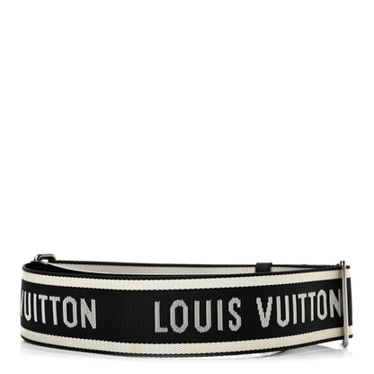 Louis Vuitton Nylon Jacquard Sporty Bandouliere Shoulder Strap Black 2 of 8