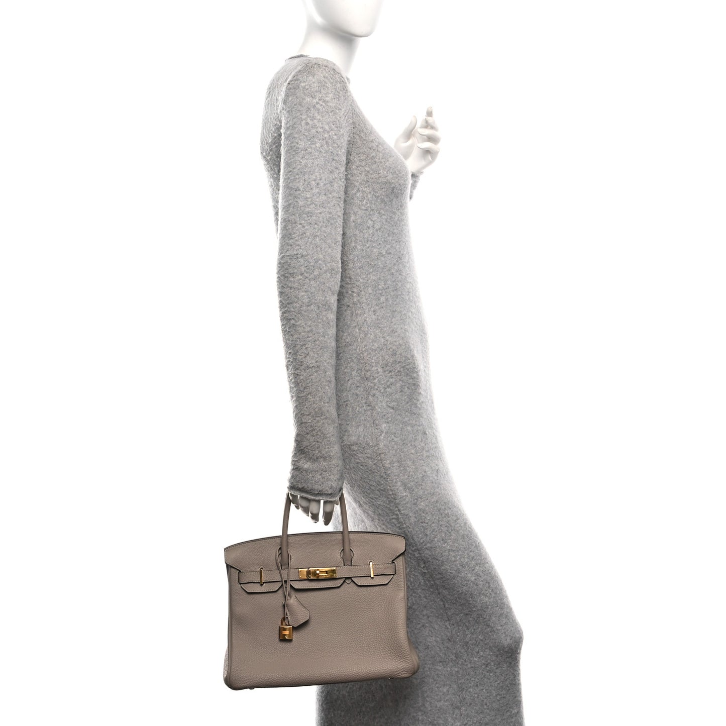 Togo BIRKIN 30 Gris Tourterelle