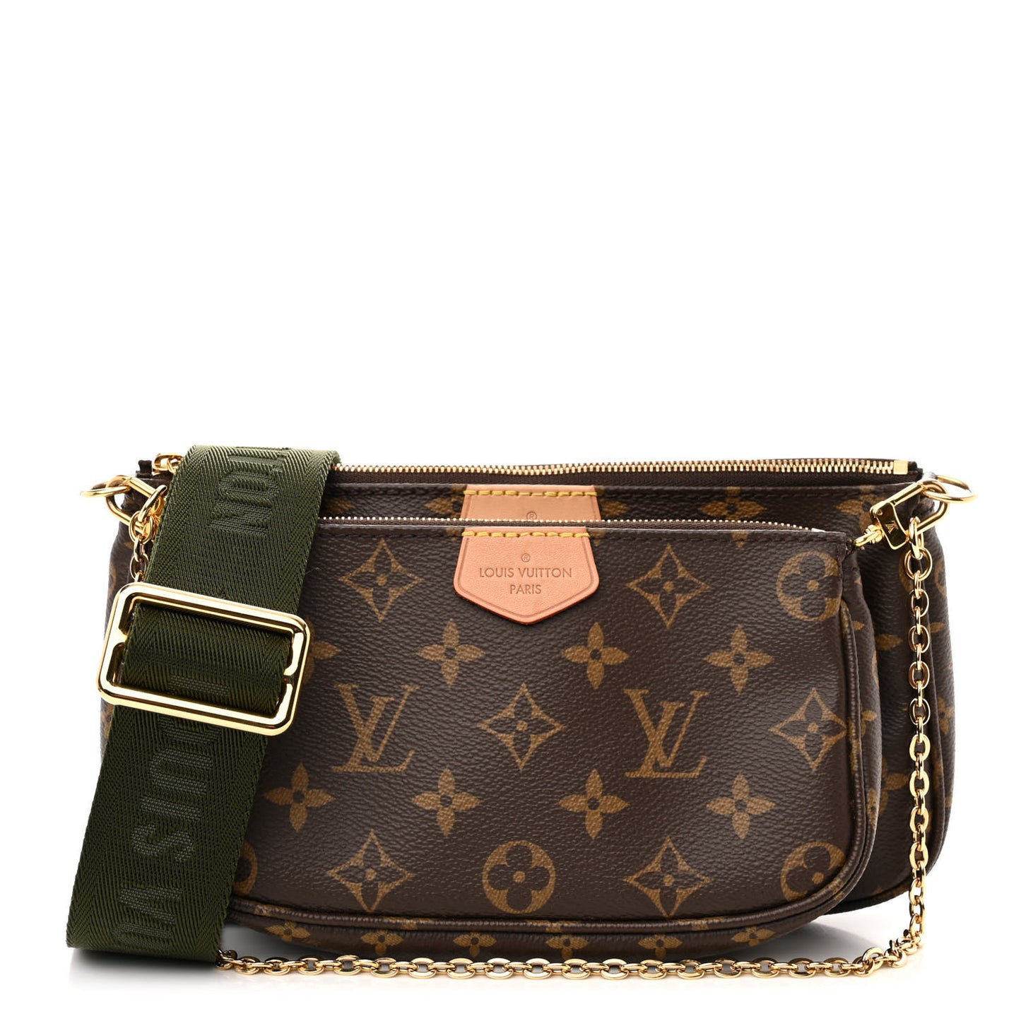 Monogram Multi Pochette Accessories Kaki