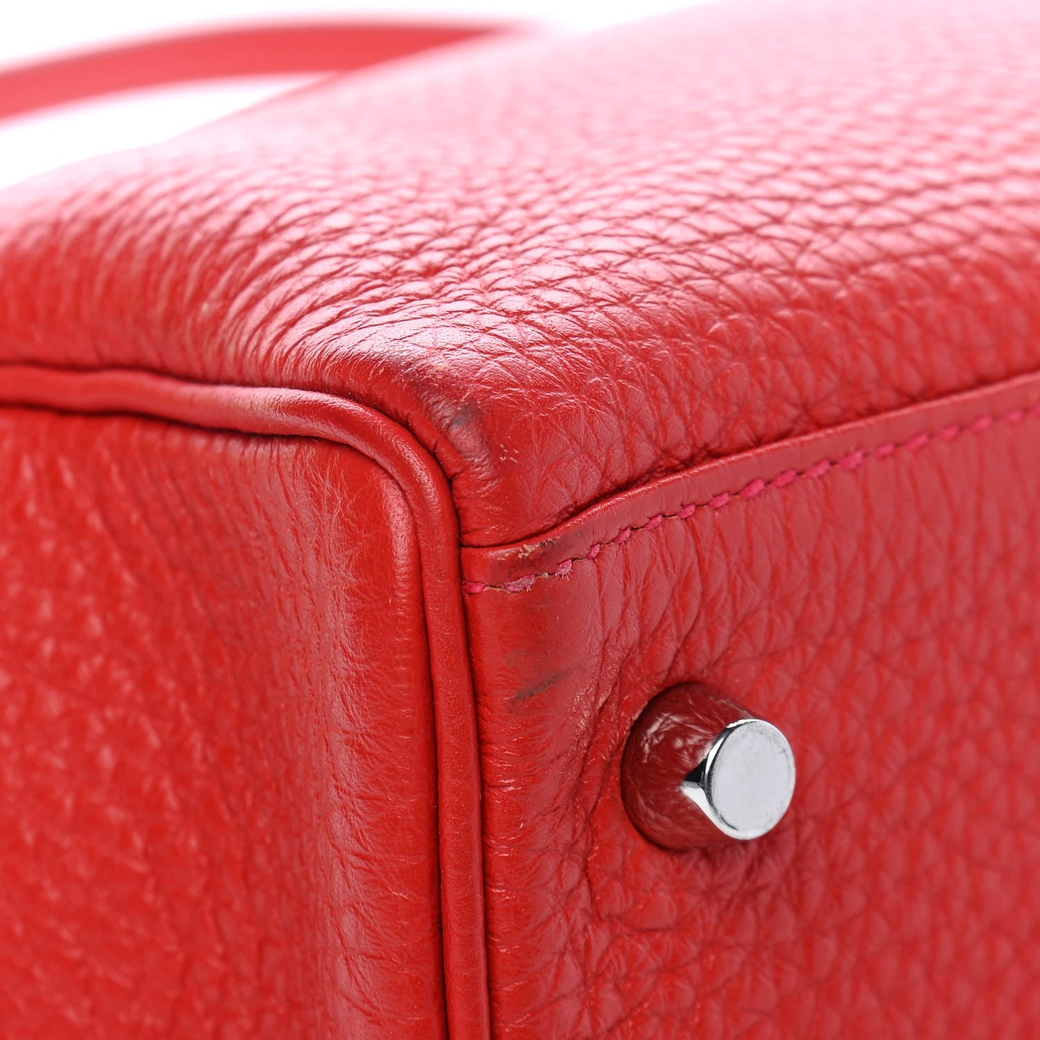 Hermes Taurillon Clemence Kelly Retourne 35 Rouge Casaque 10 of 14