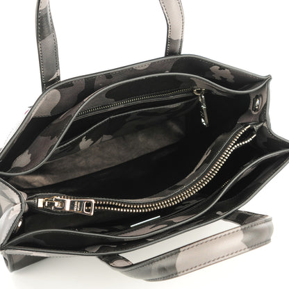 Prada Saffiano Soft Camouflage Print Tote Marmo Dis Camouflage 5 of 9