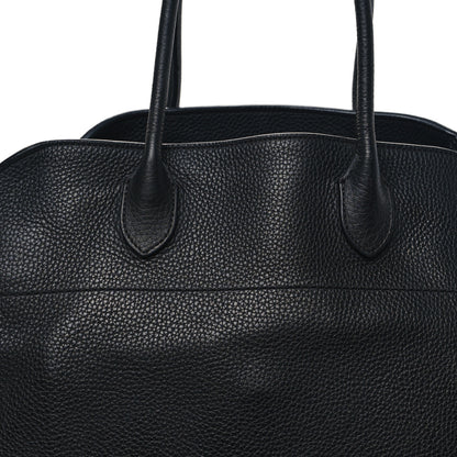 The Row Matte Grained Calfskin Soft Margaux 15 Black 7 of 12