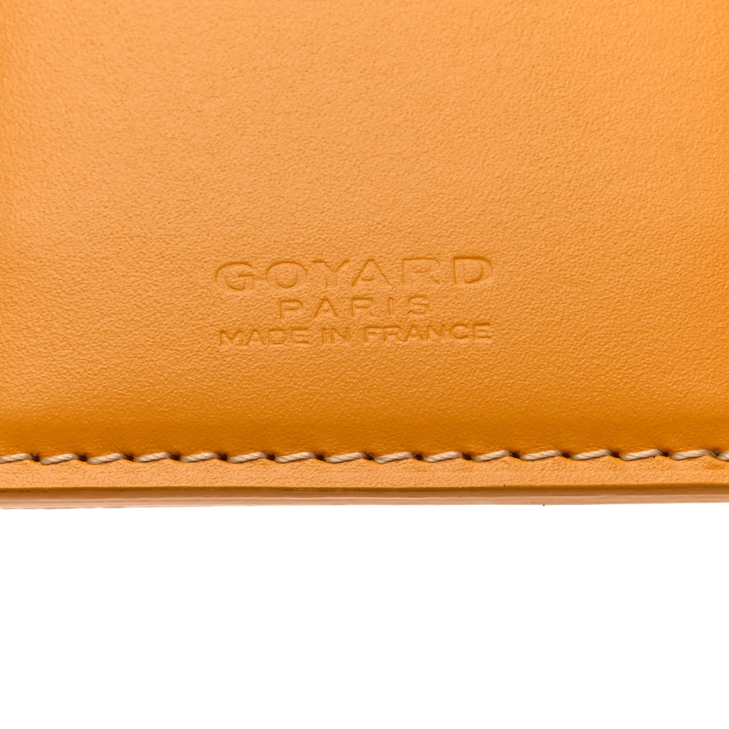 Goyard Goyardine Saint Pierre Card Holder Yellow 6 of 7