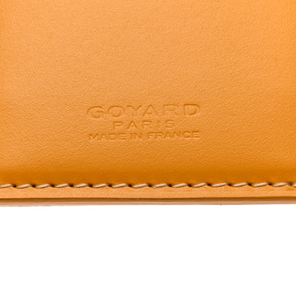 Goyard Goyardine Saint Pierre Card Holder Yellow 6 of 7