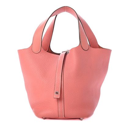 Hermes Taurillon Clemence Picotin Lock 18 PM Crevette 1 of 4