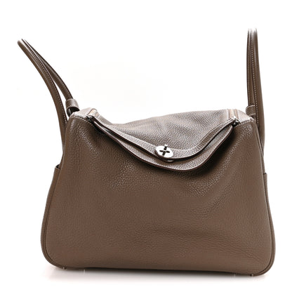 Hermes Taurillon Clemence Lindy 34 Etoupe 1 of 11