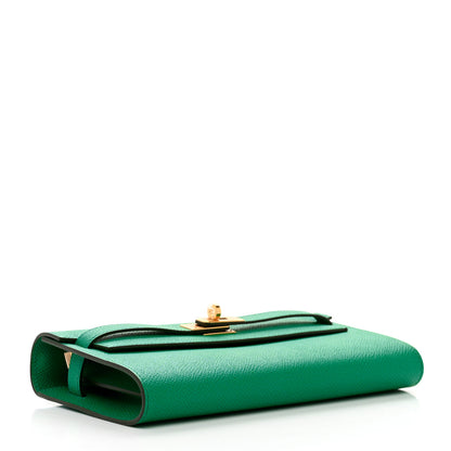 Hermes Epsom Kelly Wallet To Go Vert Jade 4 of 7