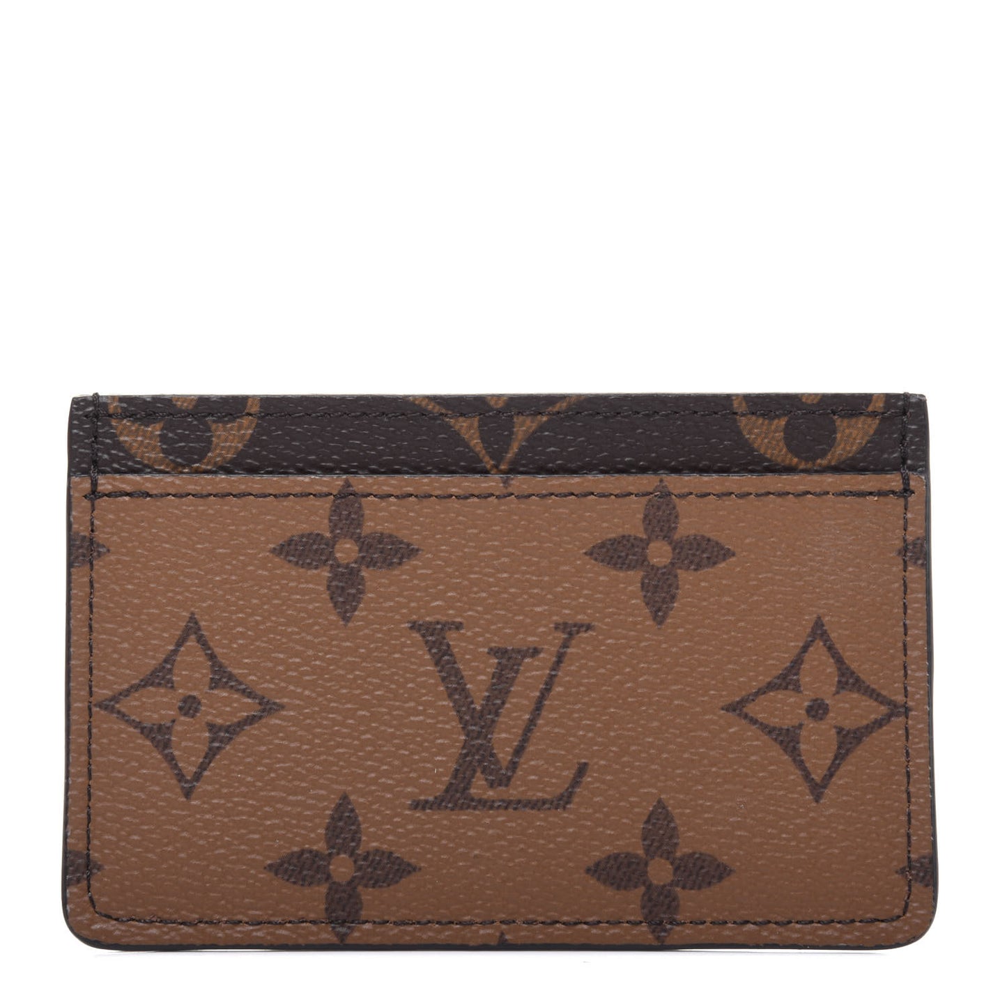 Reverse Monogram Card Holder