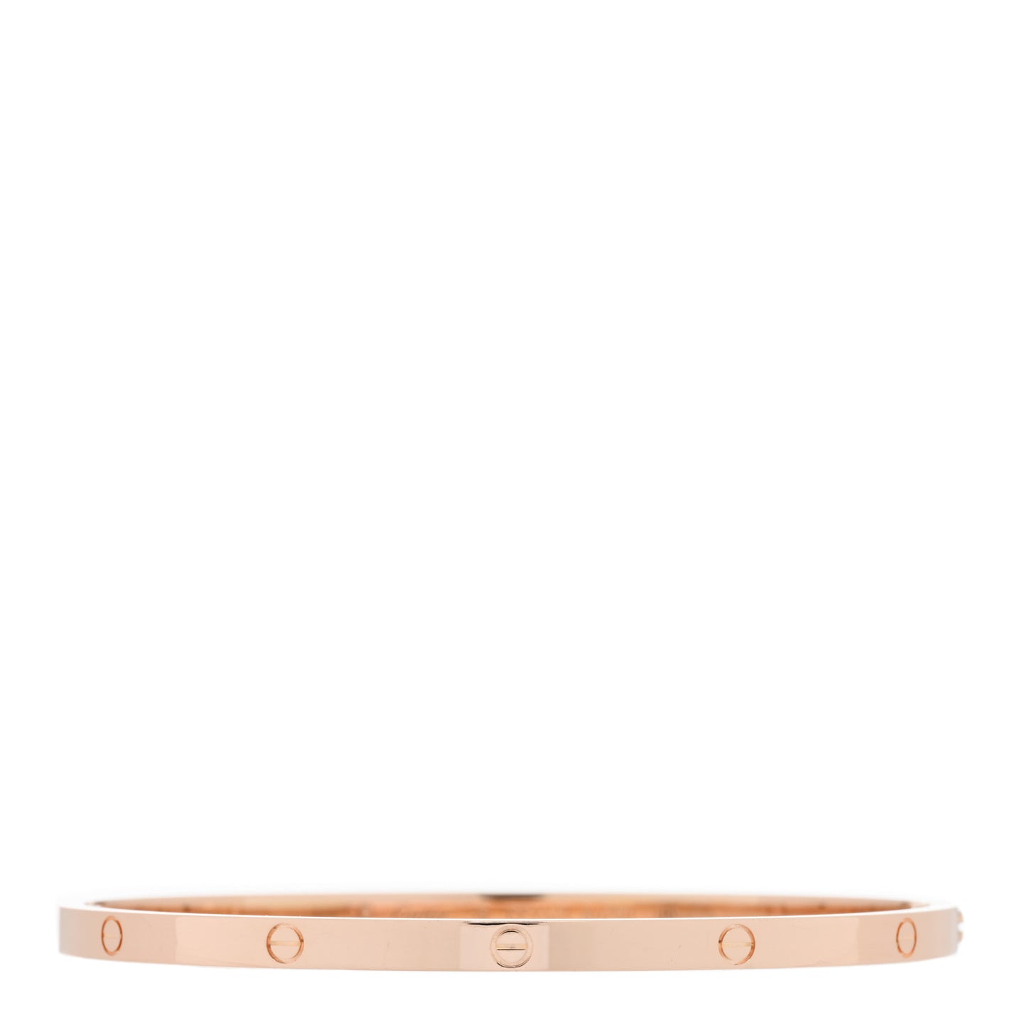 18K Pink Gold Small LOVE Bracelet 19
