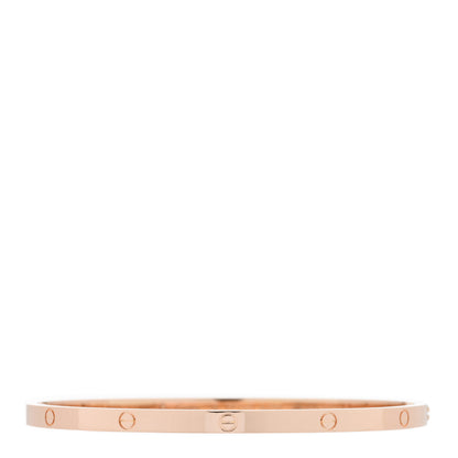 Cartier 18K Pink Gold Small LOVE Bracelet 19 1 of 4