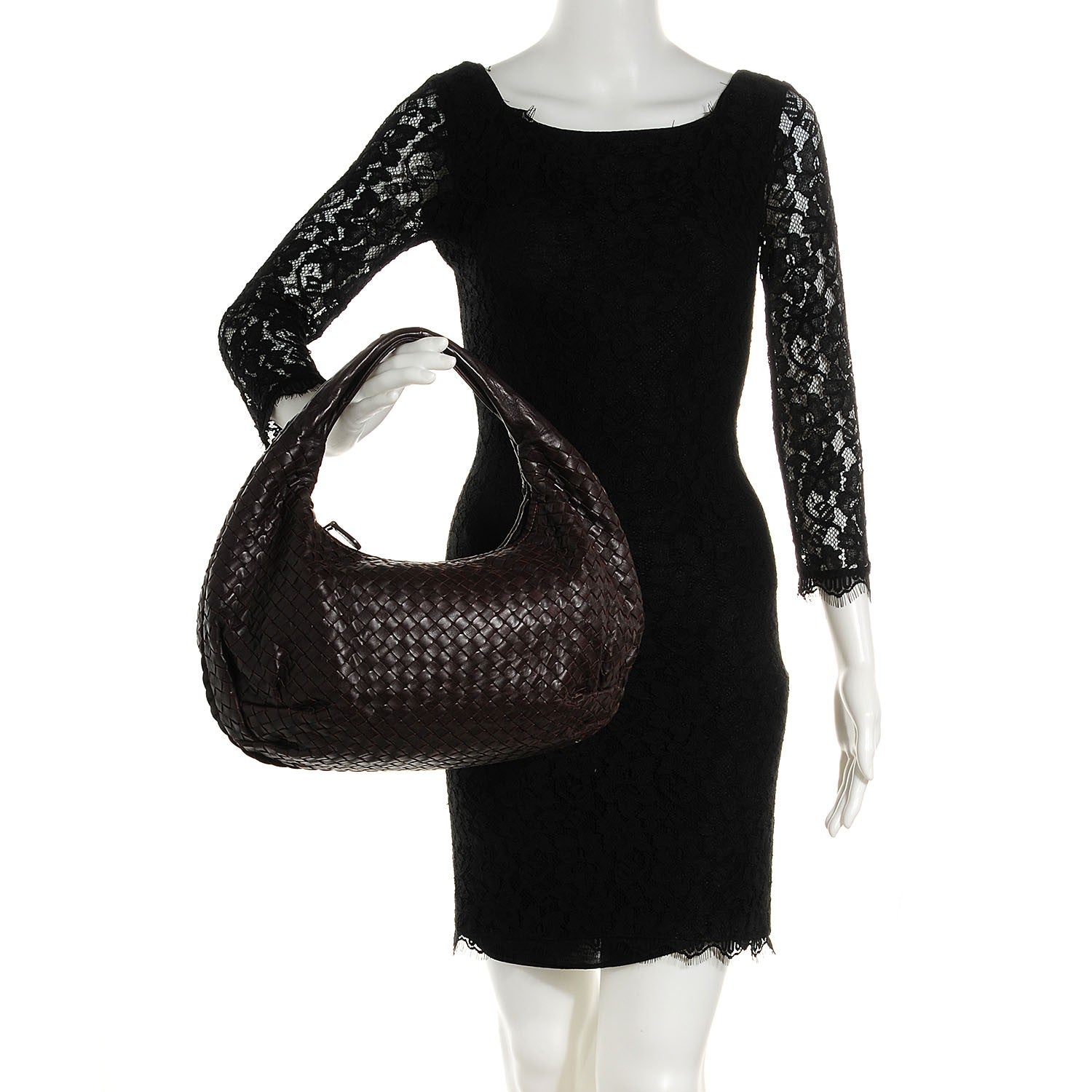 Bottega Veneta Nappa Intrecciato Medium Belly Veneta Hobo Ebano 2 of 8