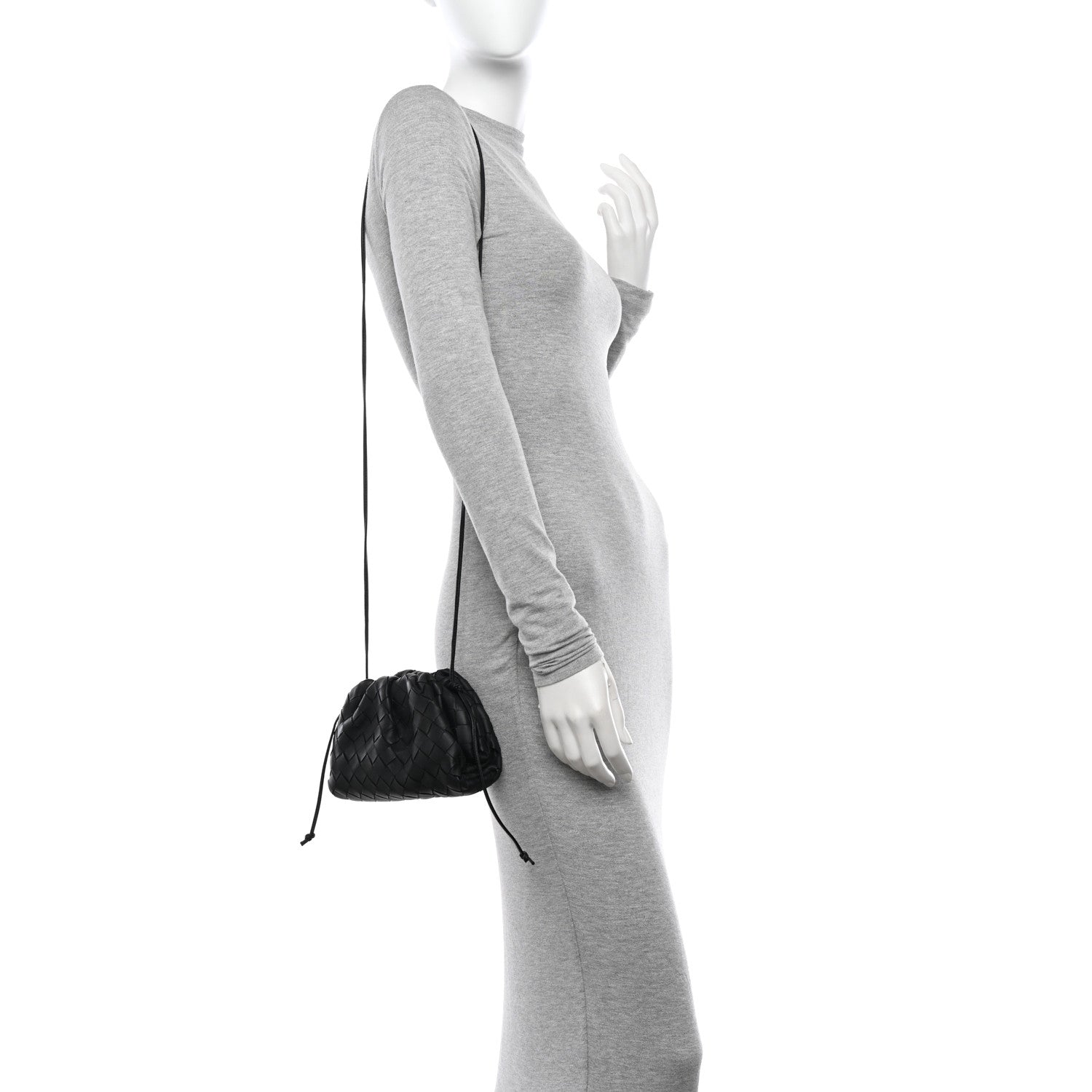 Bottega Veneta Nappa Intrecciato The Mini Pouch Black 2 of 10