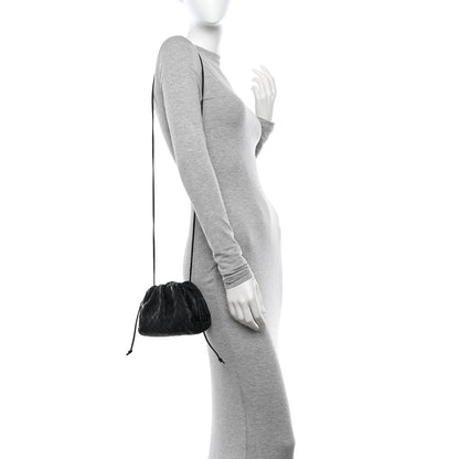 Bottega Veneta Nappa Intrecciato The Mini Pouch Black 2 of 10