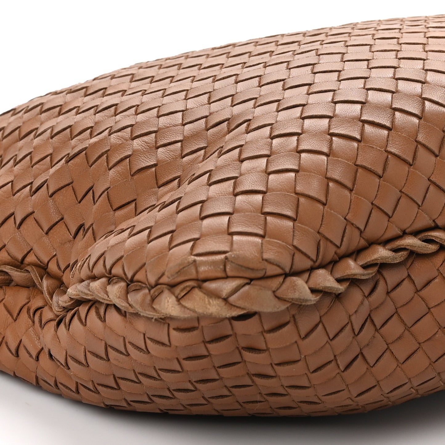 Nappa Intrecciato Large Veneta Hobo Noce