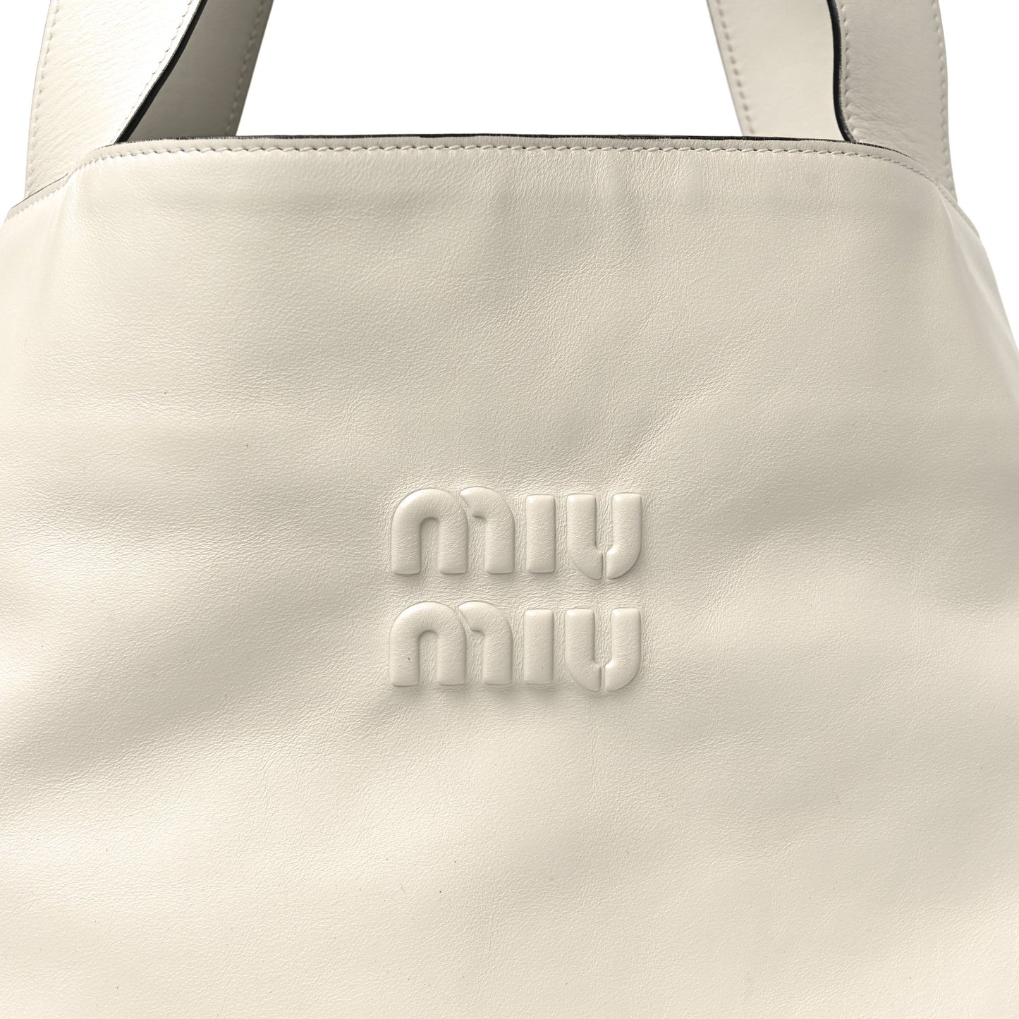 Soft Calf Hobo Bag White