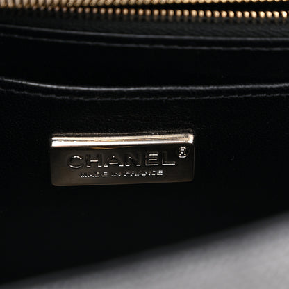 Chanel Lizard Mini Rectangular Flap Black 6 of 11