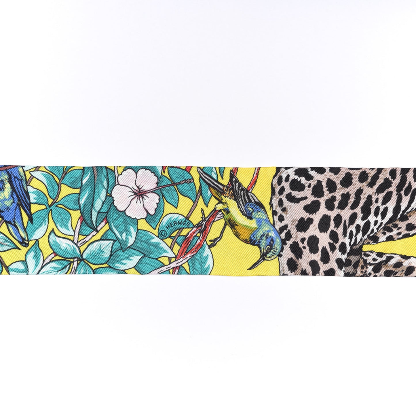 Silk Jungle Love Love Twilly Jaune Vif Canard