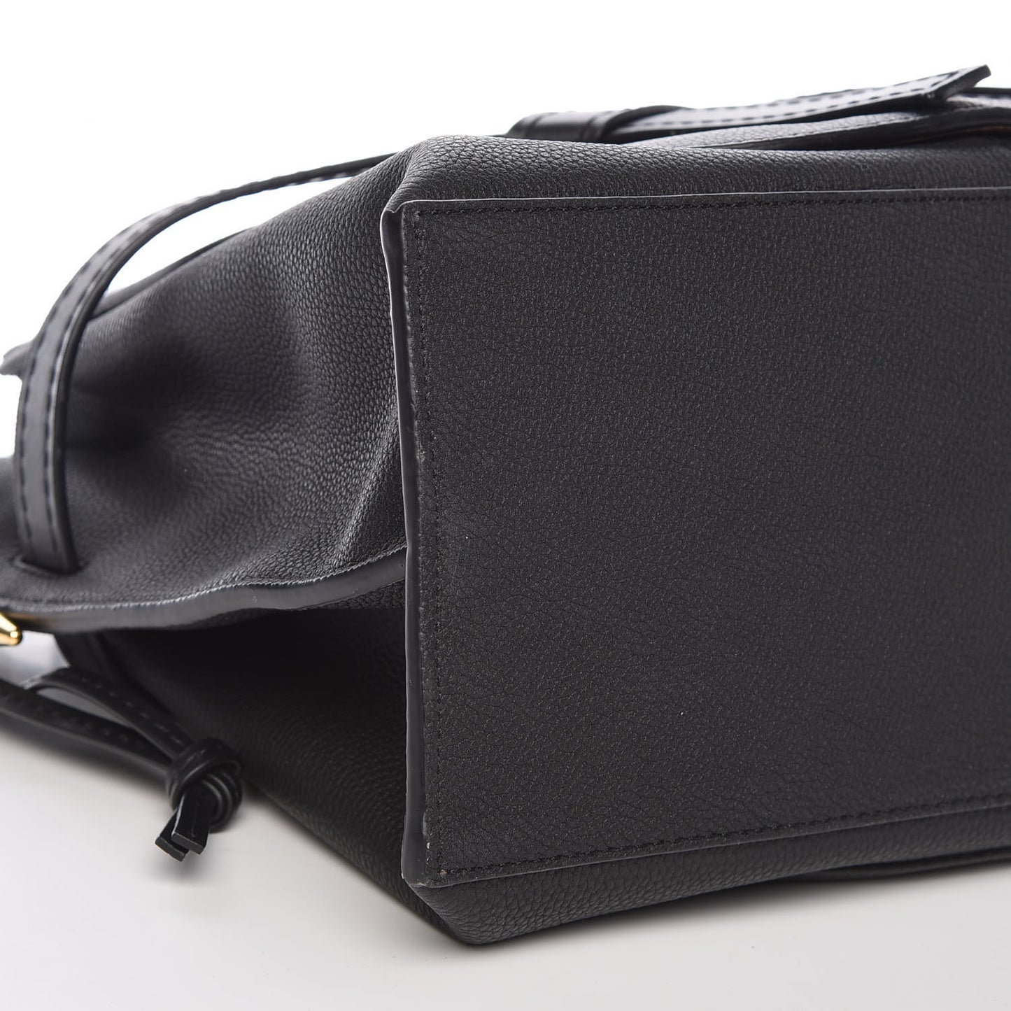 Calfskin Small Gate Tote Black