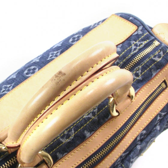 Louis Vuitton Monogram Denim Neo Speedy Blue 8 of 13