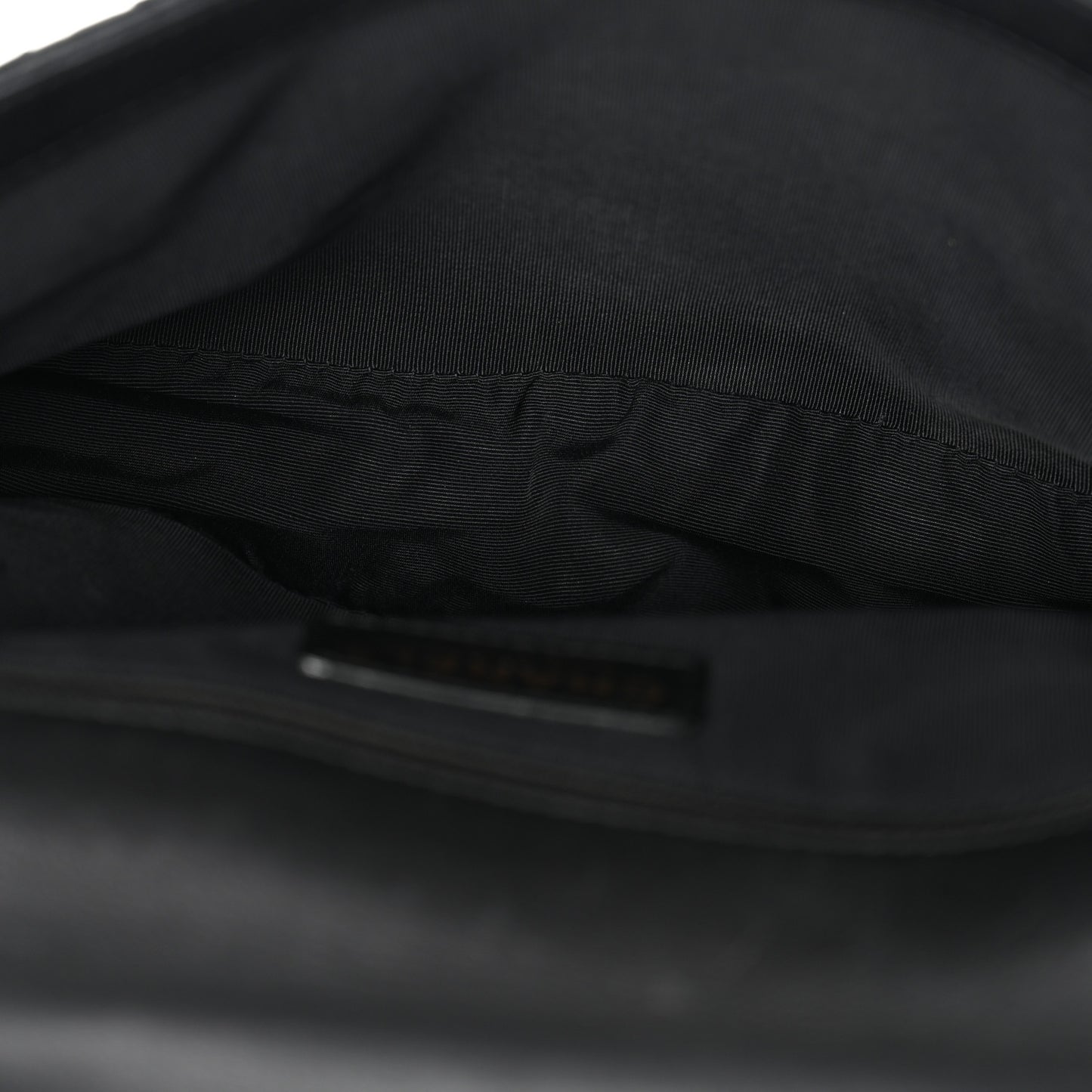 Calfskin Quilted Medium Chain Me Flap Black