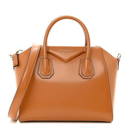 Givenchy Shiny Lord Calfskin Mini Antigona Camel 1 of 16