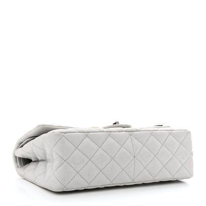 Chanel Metallic Canvas Space Charms 2.55 Reissue 226 Flap Silver 4 of 14