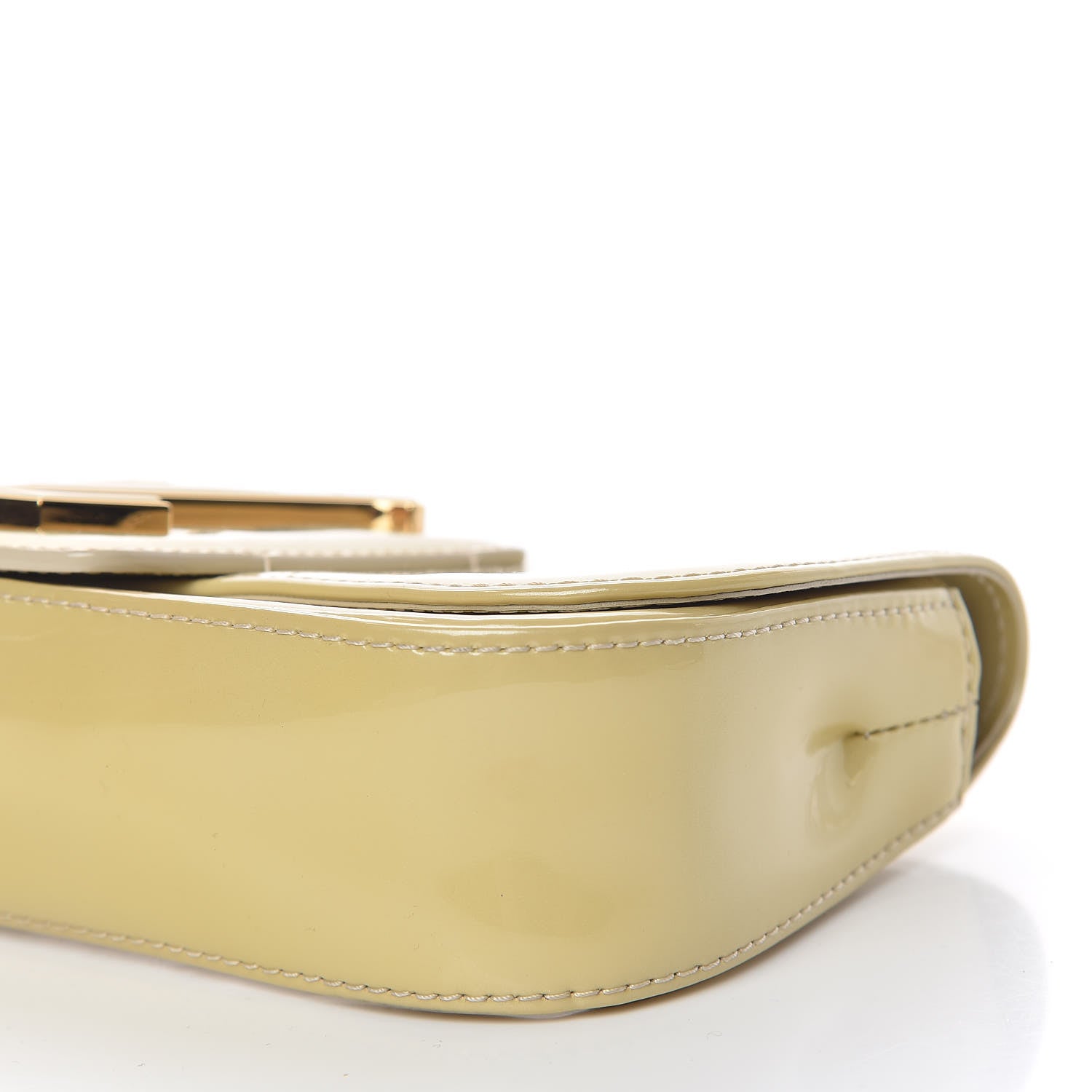 Louis Vuitton Patent Sobe Clutch Blanc Corail 8 of 14