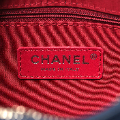 Chanel Aged Calfskin Quilted Small Gabrielle Hobo Dark Grey 6 of 10