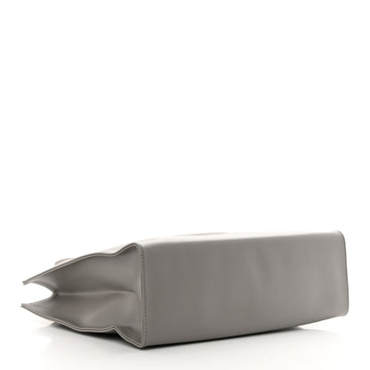 Telfar Vegan Leather Medium Shopping Bag Grey 4 of 11