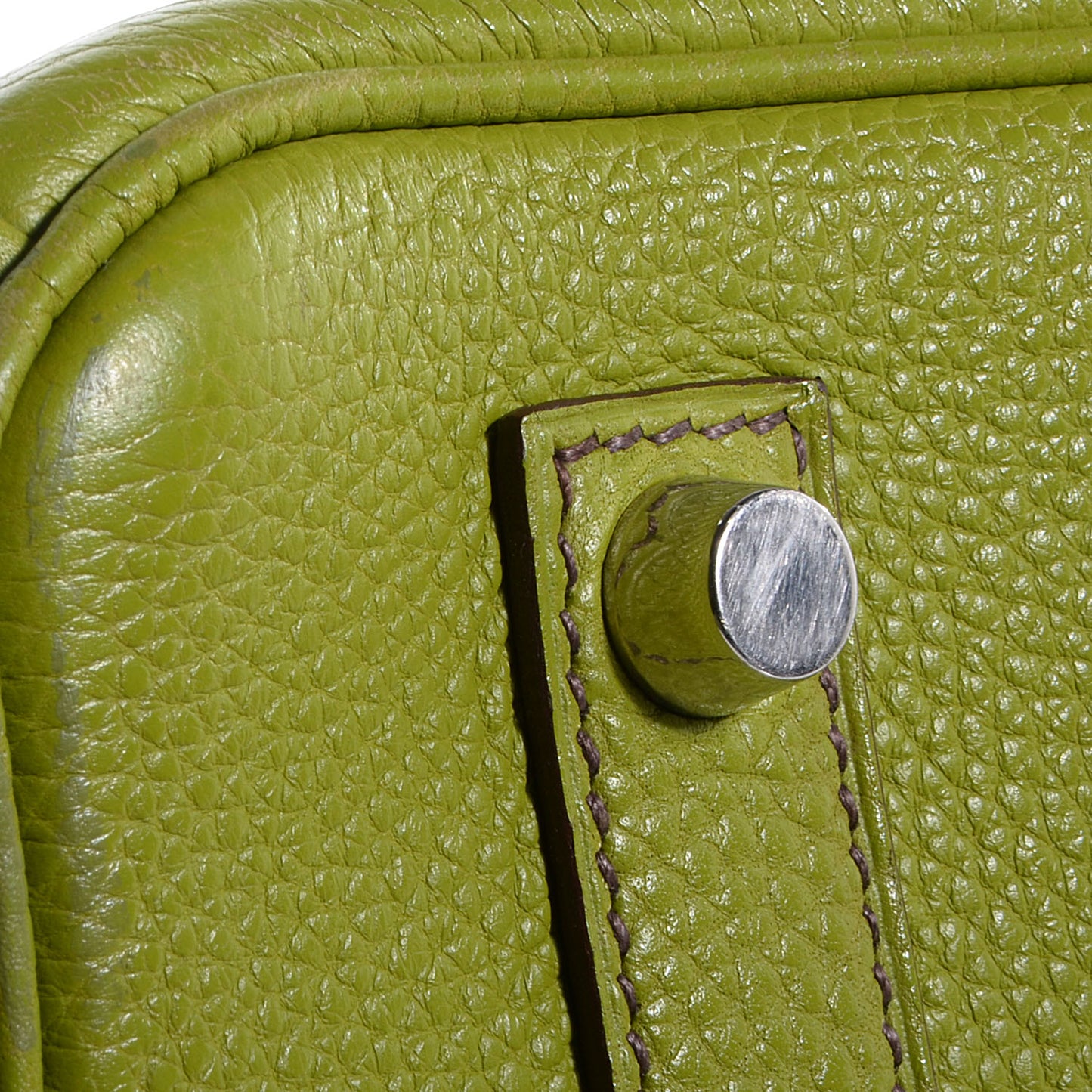 Togo Birkin 35 Vert Anis