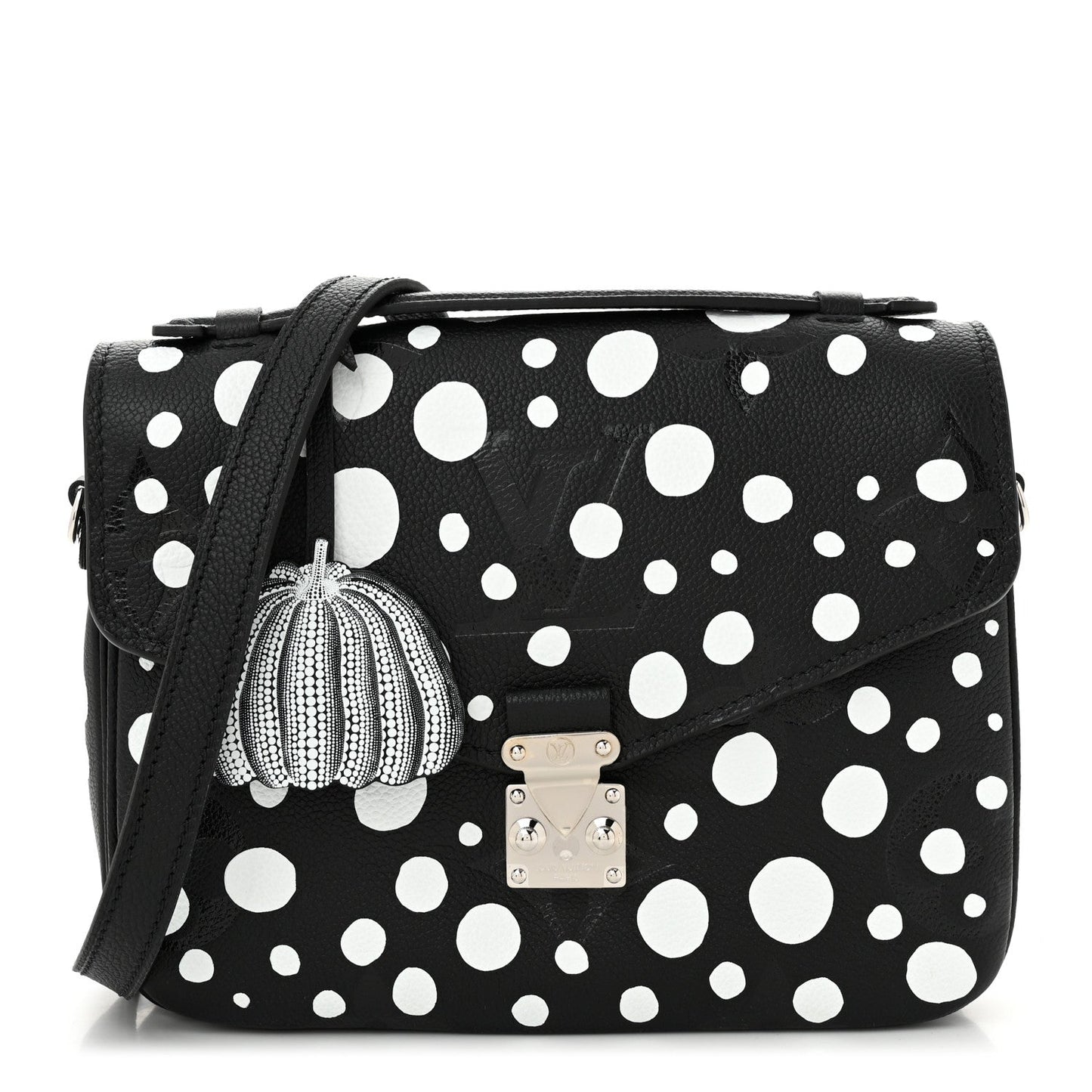 LV X YK Empreinte Monogram Giant Pochette Metis Black