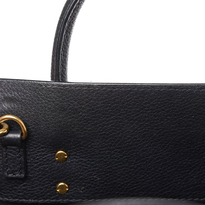 Givenchy Grained Calfskin Mini Horizon Satchel Black 8 of 11