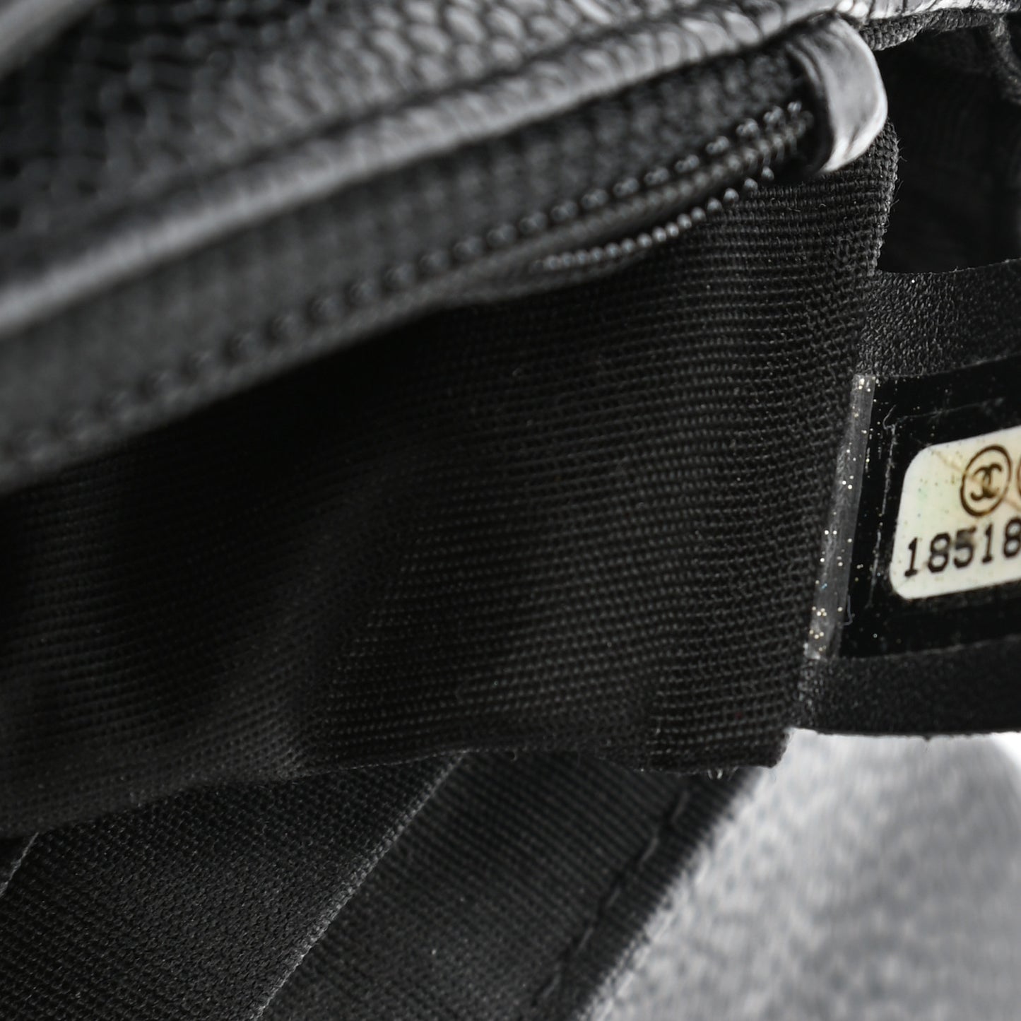 Caviar Half Moon Wallet On Chain WOC Black