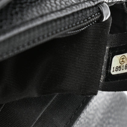 Chanel Caviar Half Moon Wallet On Chain WOC Black 8 of 11