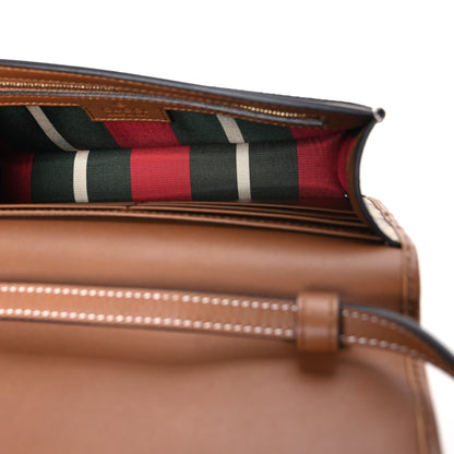 Gucci GG Emblem Monogram Wallet With Strap Beige Brown 5 of 10