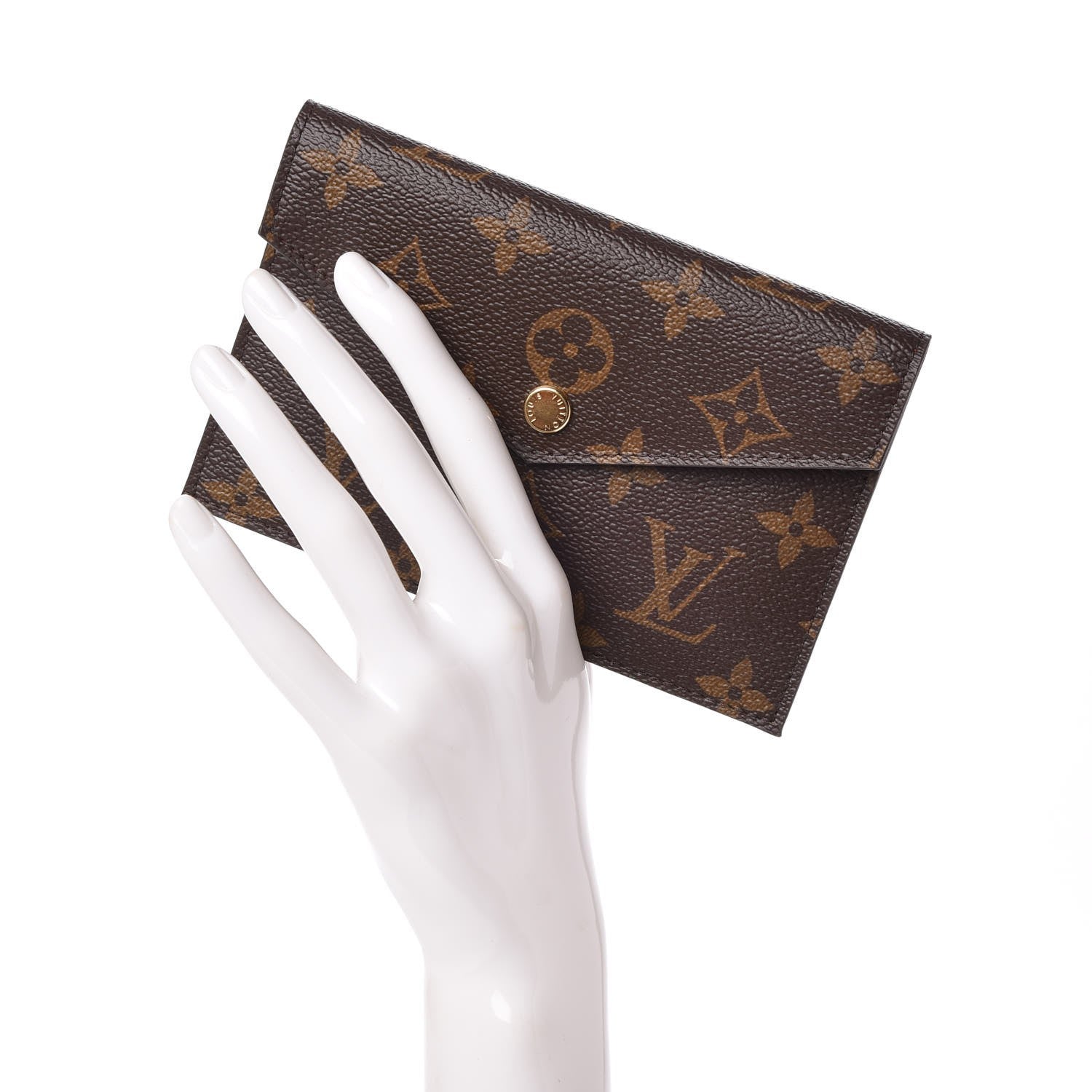 Louis Vuitton Monogram Daily Organizer Envelope Insert Red 2 of 6