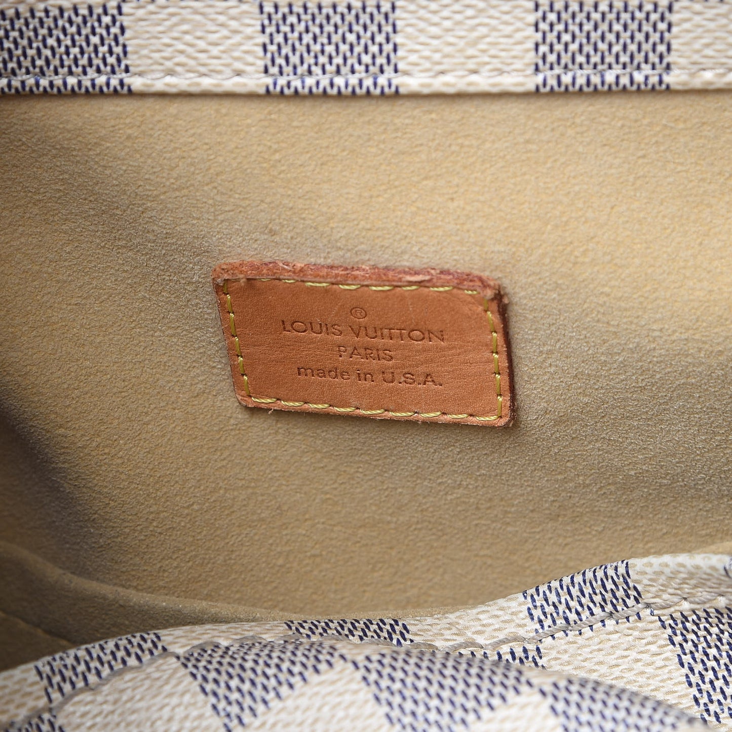Damier Azur Artsy MM