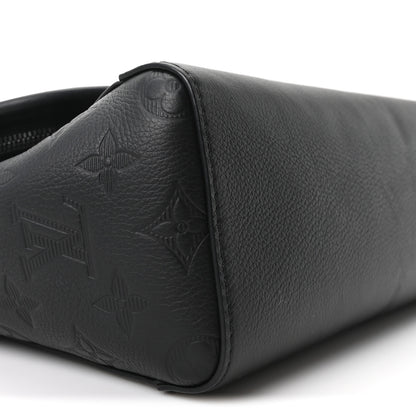 Louis Vuitton Calfskin Monogram Shadow Pulse Messenger  Black 8 of 9