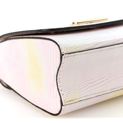 Louis Vuitton Iridescent Lizard Mini Twist Shoulder Bag Pastel Mirage 10 of 10