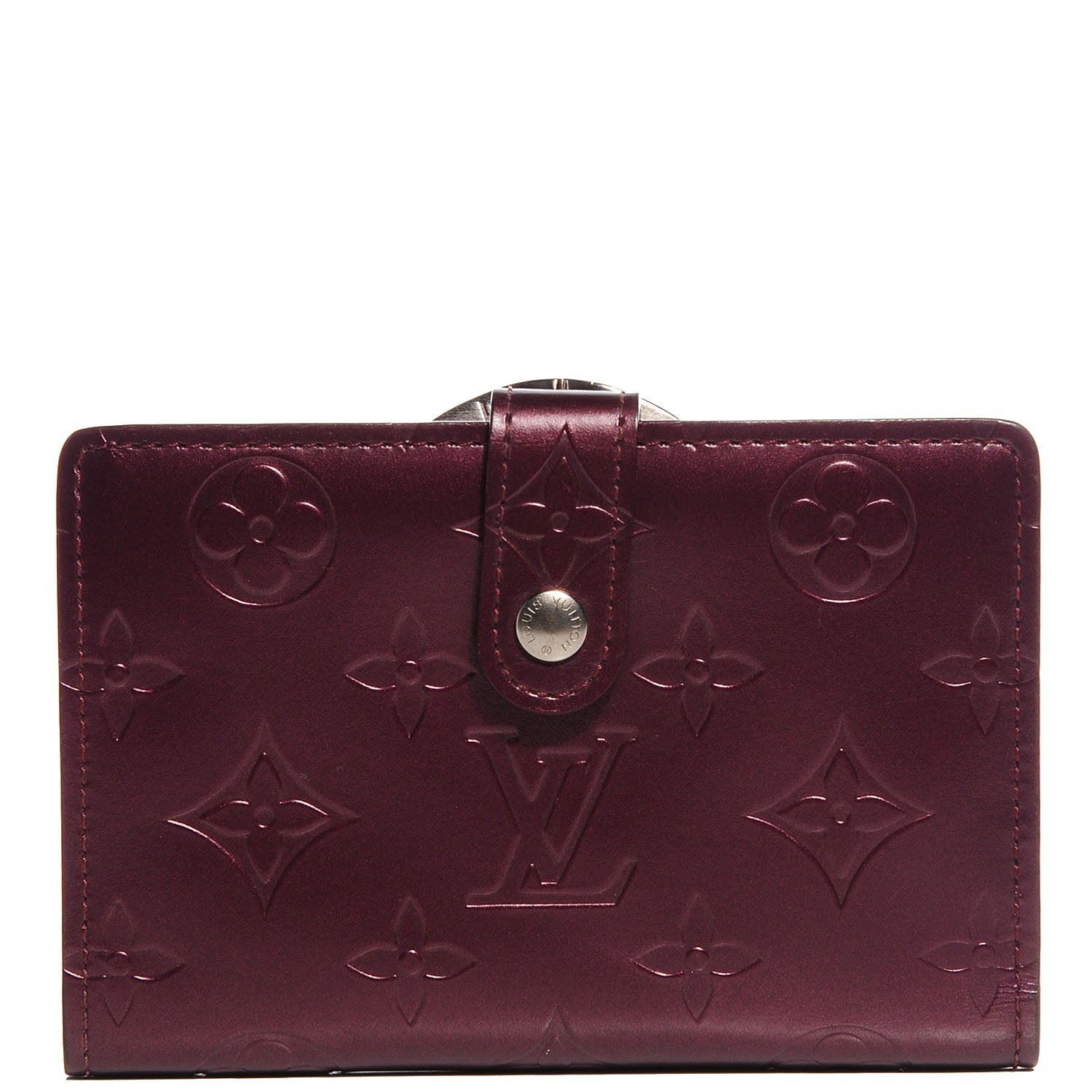 Louis Vuitton Mat French Purse Wallet Violet 1 of 6