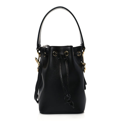 Fendi Vitello Liberty Lucido F is Fendi Mini Mon Tresor Bucket Bag Black 1 of 11