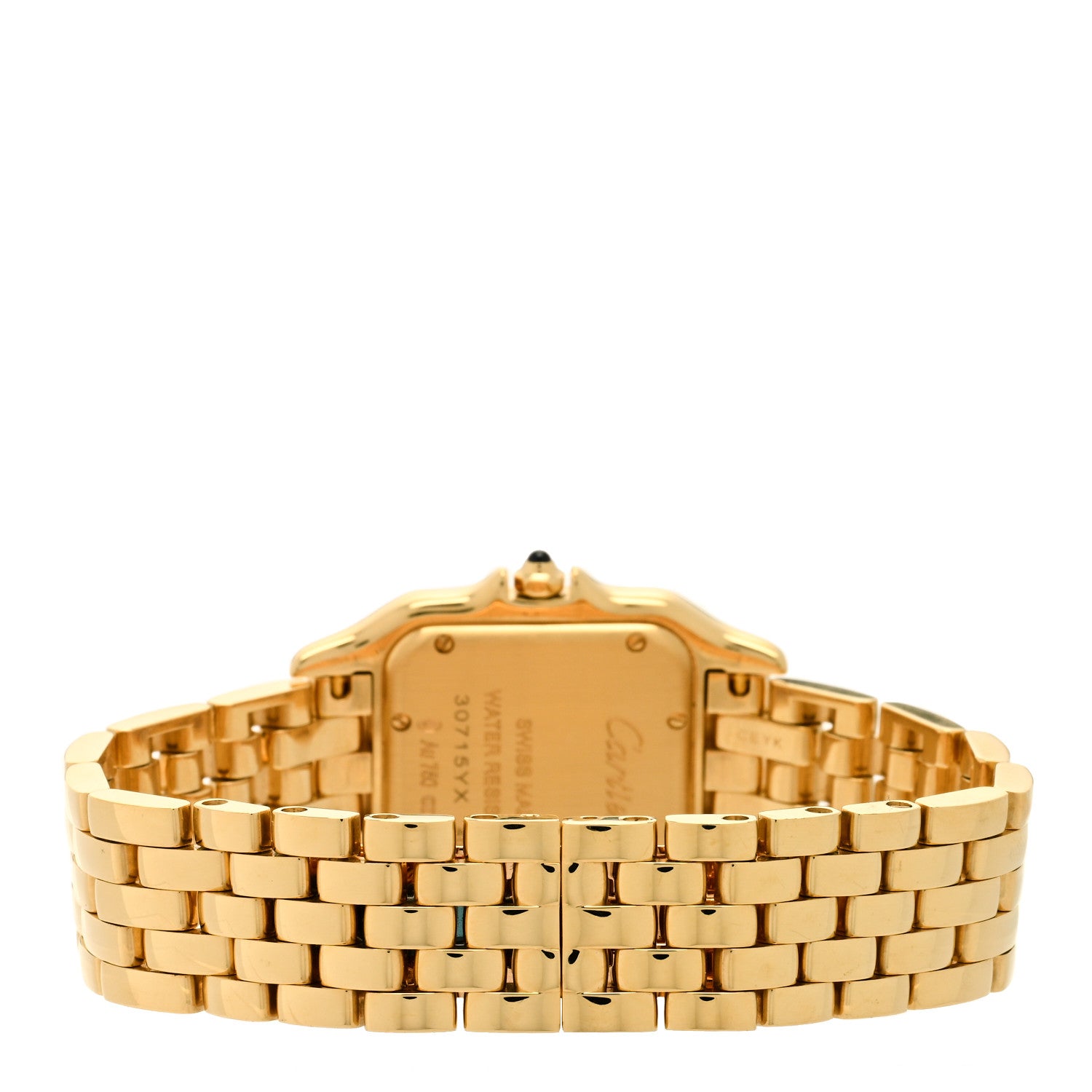 Cartier 18K Yellow Gold 27mm Panthere Quartz Watch 3 of 5