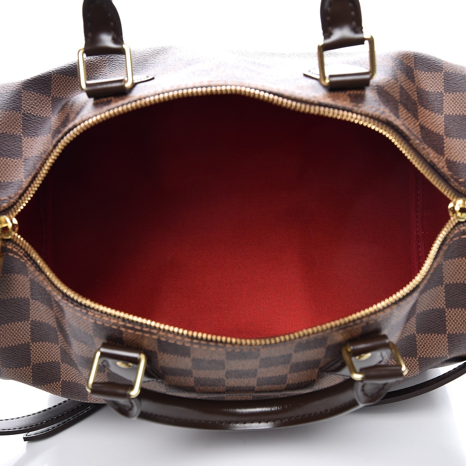Louis Vuitton Damier Ebene Speedy Bandouliere 30 6 of 9