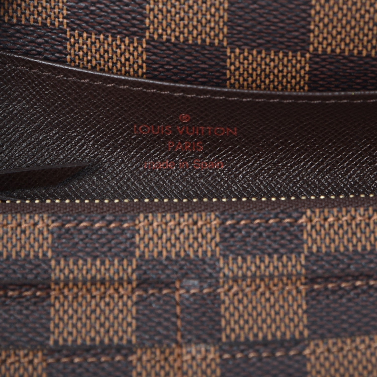 Louis Vuitton Damier Ebene Emilie Wallet 6 of 9
