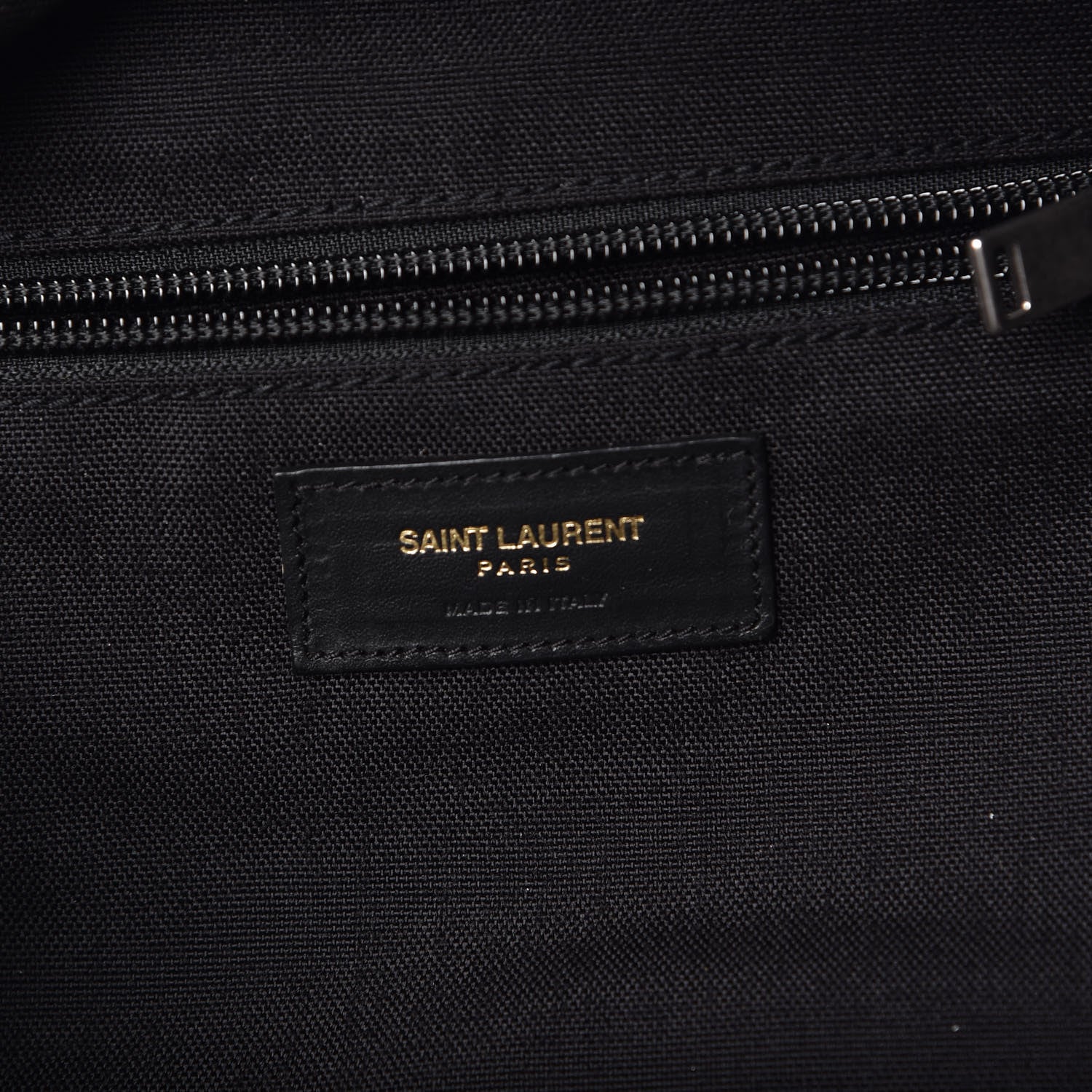 Saint Laurent Printed Canvas Leopard Classic Hunting Backpack Brown 6 of 9