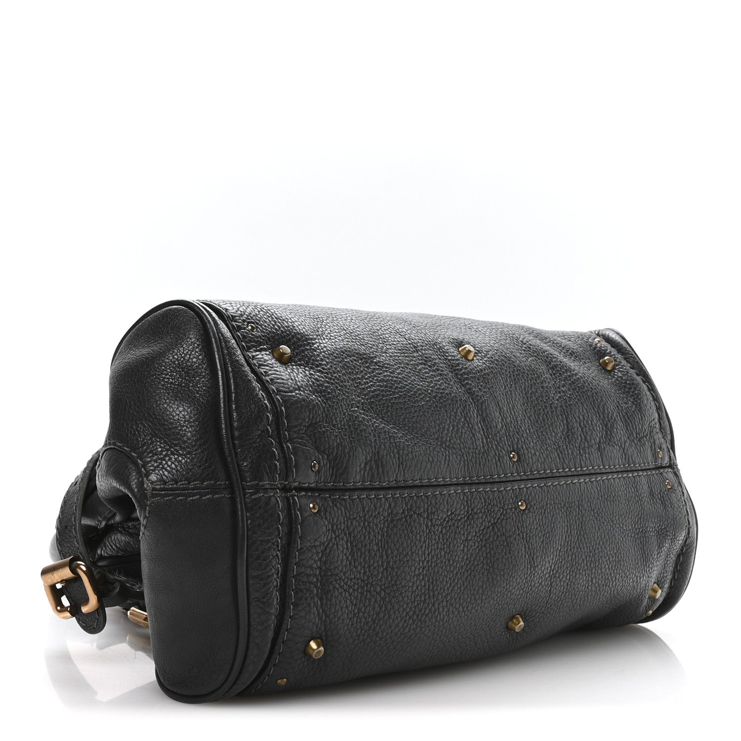 Chloe Calfskin Medium Paddington Satchel Bleu Nuit 4 of 10