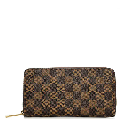 Louis Vuitton Damier Ebene Zippy Wallet 1 of 6
